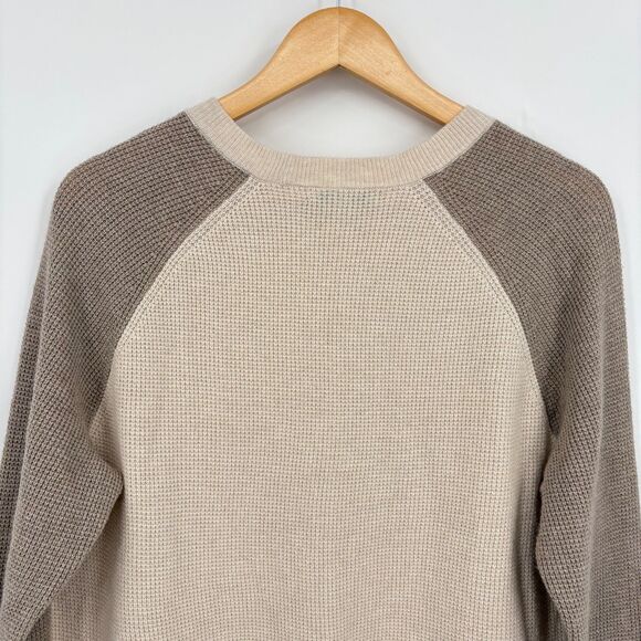 Madewell Jane Waffle Knit Sweater Wool Alpaca Blend Pullover, Sz Small, - Picture 5 of 8